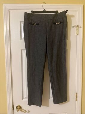 Talbots Gray Ankle Pants